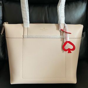 Kate Spade Beige Tote Bag